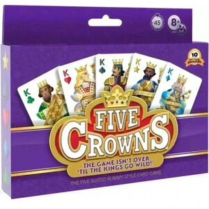 Five Crowns The Five-Suited Rummy Style Card Game 10 Best Game Awards Ages 8+